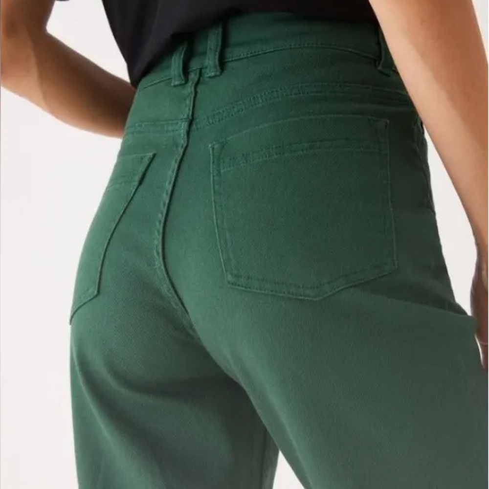 Frank & Oak Jane Green High-Waisted Pants size 8